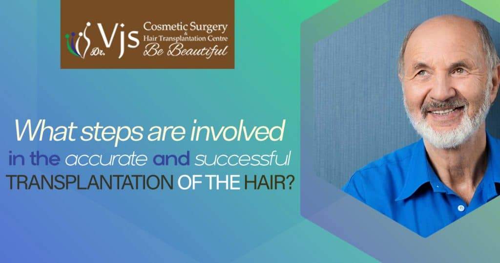 involved in the accurate and successful transplantation of the hair