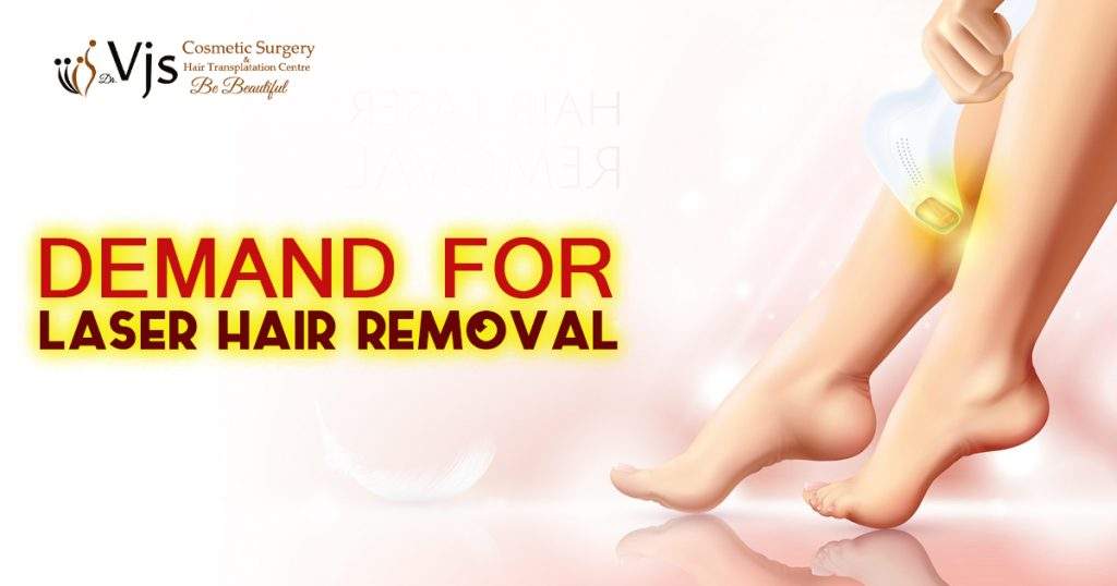 Why the demand for laser hair removal treatment is going to increase?