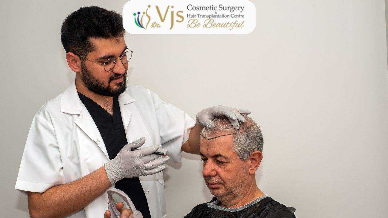 High-quality hair transplant consultation at VJ Clinics for natural-looking results.