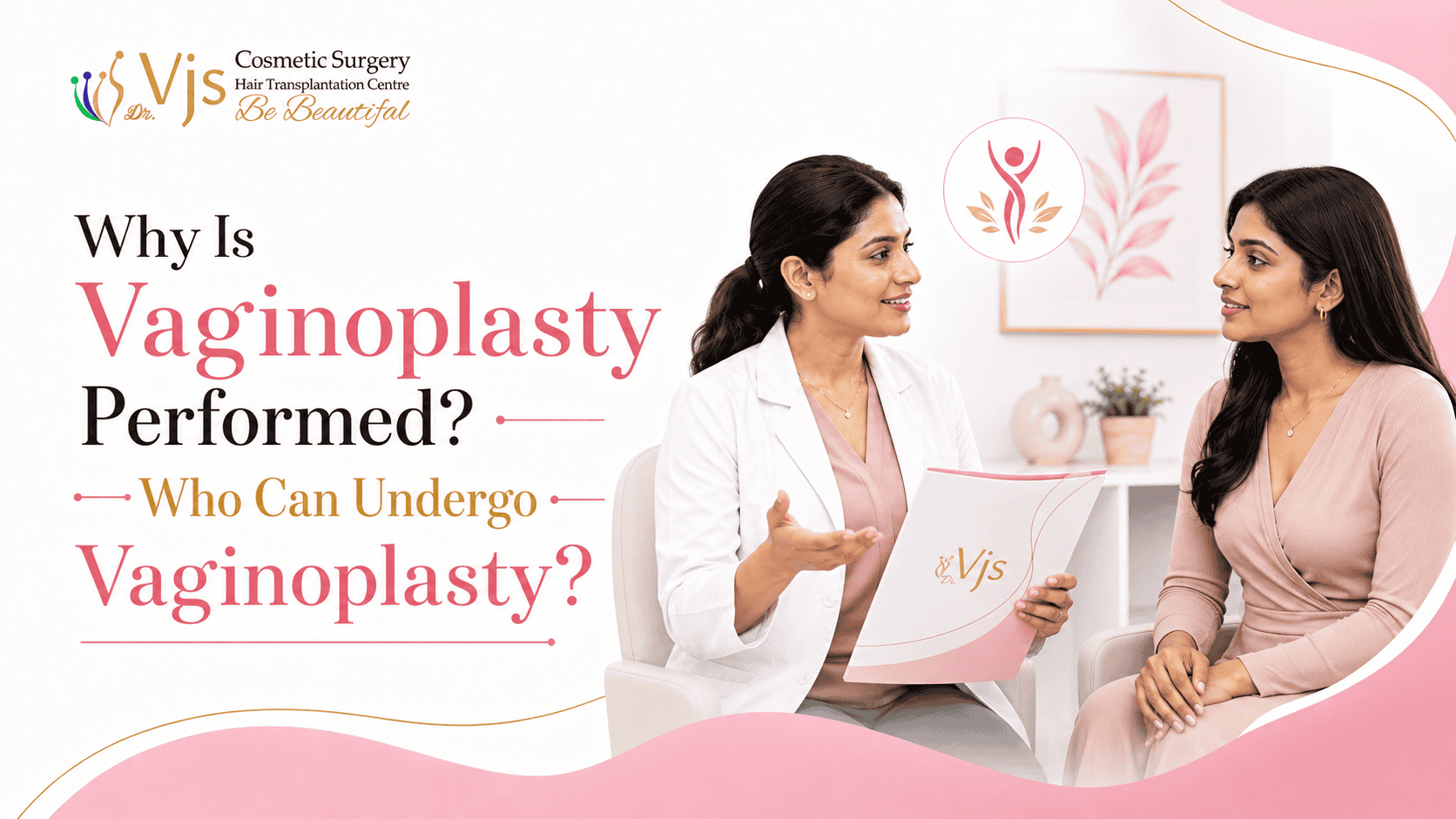 Doctor discussing vaginoplasty eligibility and treatment reasons with a patient